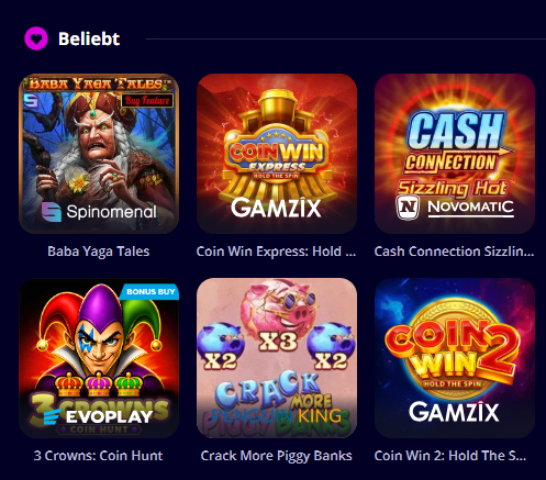 Slotoro Casino Spiele